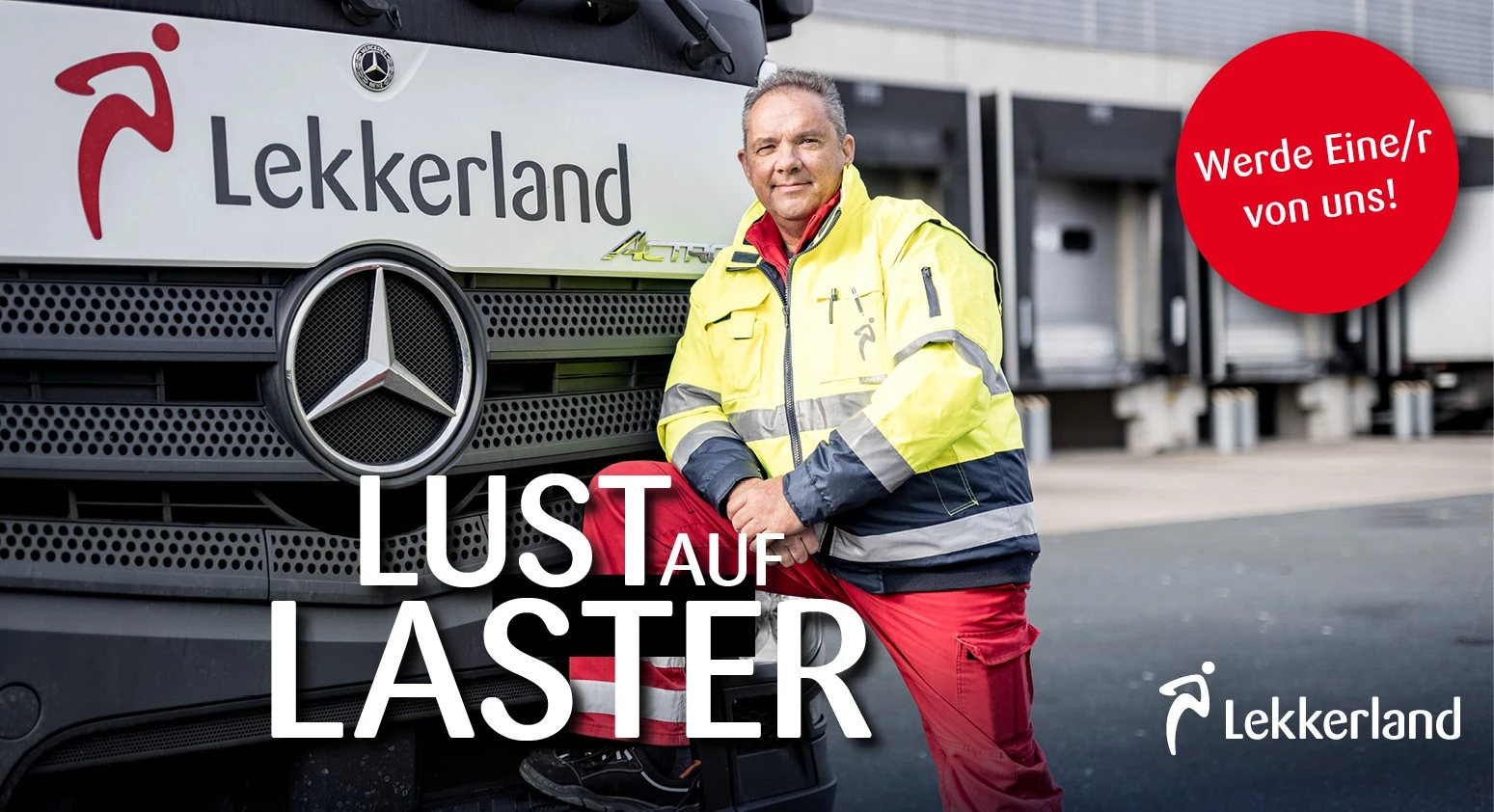 Quereinsteiger zum LKW Fahrer (m/w/d)